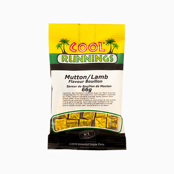 Cool Runnings Mutton/Lamb Bouillon 66g - 8ct