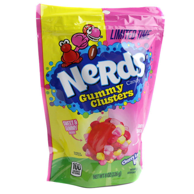 Nerds Gummy Clusters Cherry Lemonade Blitz Peg Bag 8oz (226g) - Case of 12