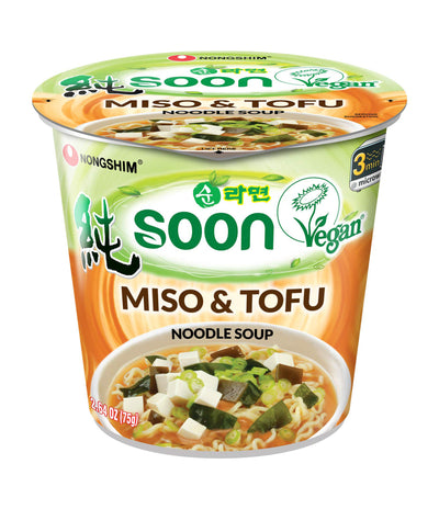Nongshim Soon Vegan Misu & Tofu Flavor (6 Pack)