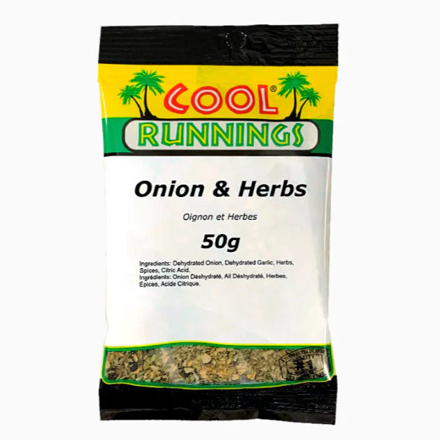Cool Runnings Onion & Herbs 50g - Case of 12