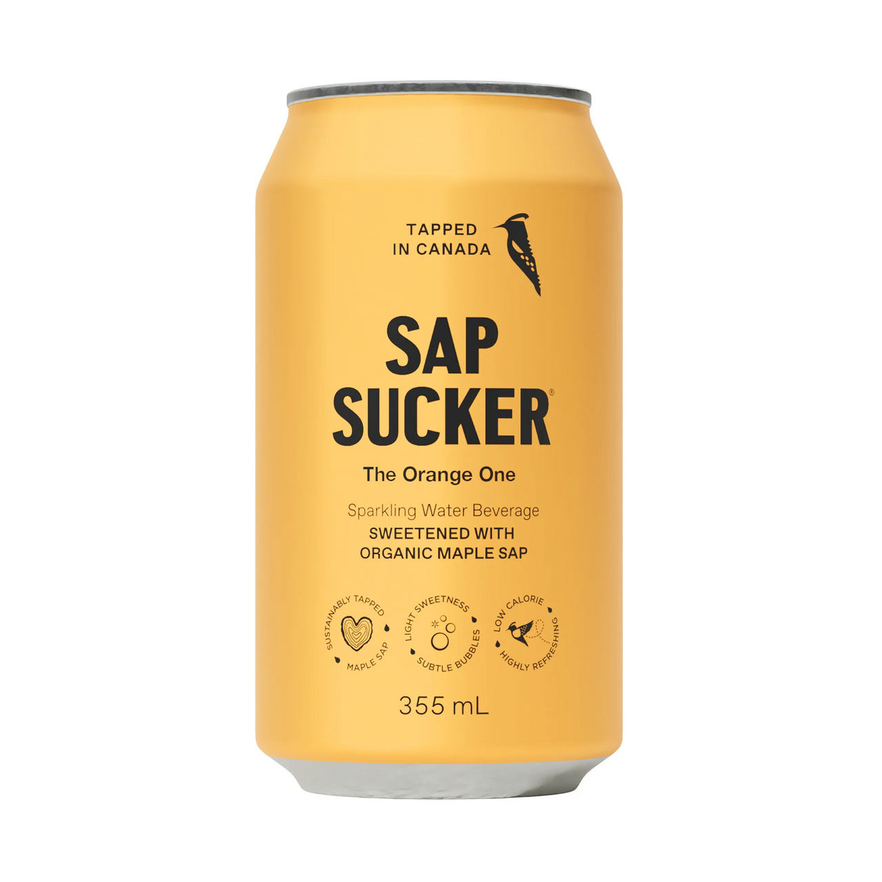 Sap Sucker Sparkling Water Organic Orange 355ml - Case of 12