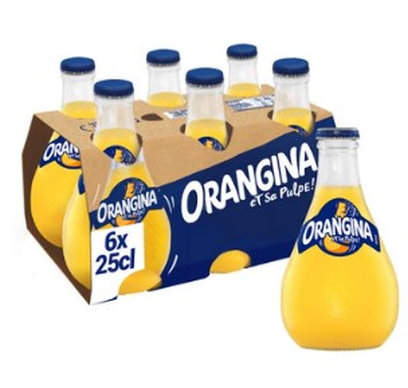 Orangina Shake the Pulp 250ml - 6 Pack