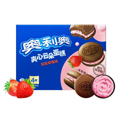 Oreo Cake Strawberry Flavor 88g - China  (16 pack)