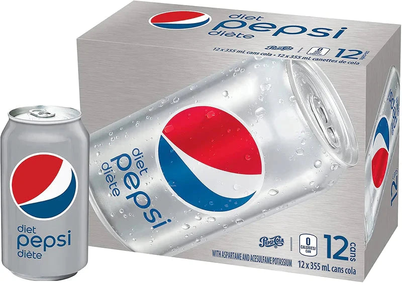 Pepsi Diet 355ml - 12 pack