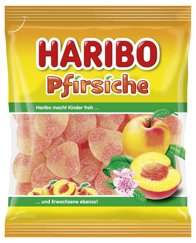 Haribo Pfirsiche 175g - Case of 12 (Germany)