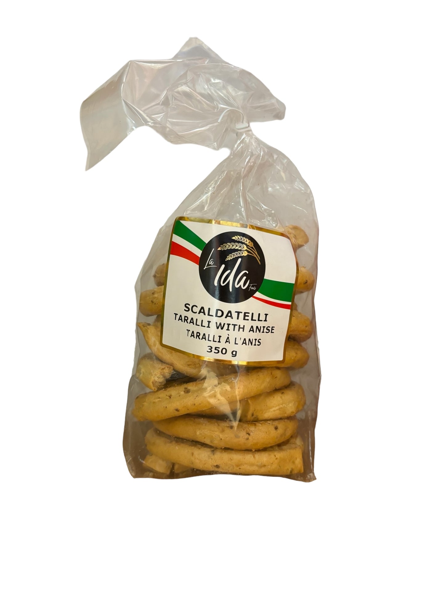 La Ida Scaldatelli Taralli with Anise 350g