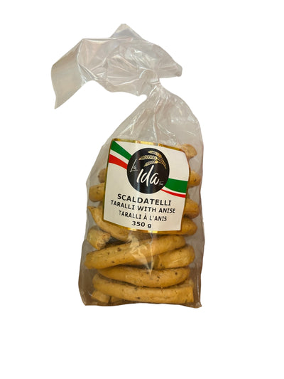 La Ida Scaldatelli Taralli with Anise 350g