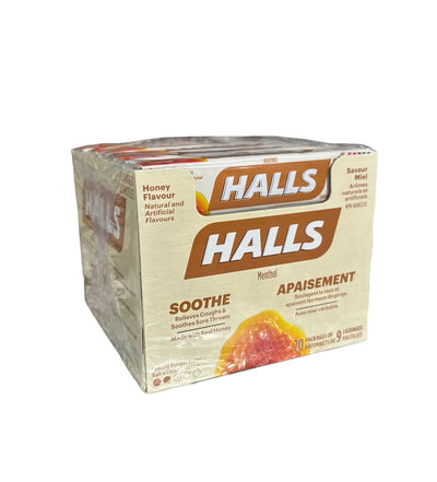 Halls Relief Honey Flavor - 20ct