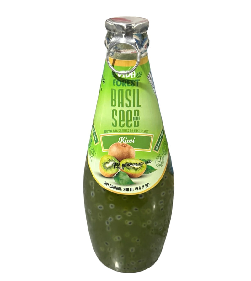 Vida Forest Basil Seed Kiwi 290ml - (Case of 24)