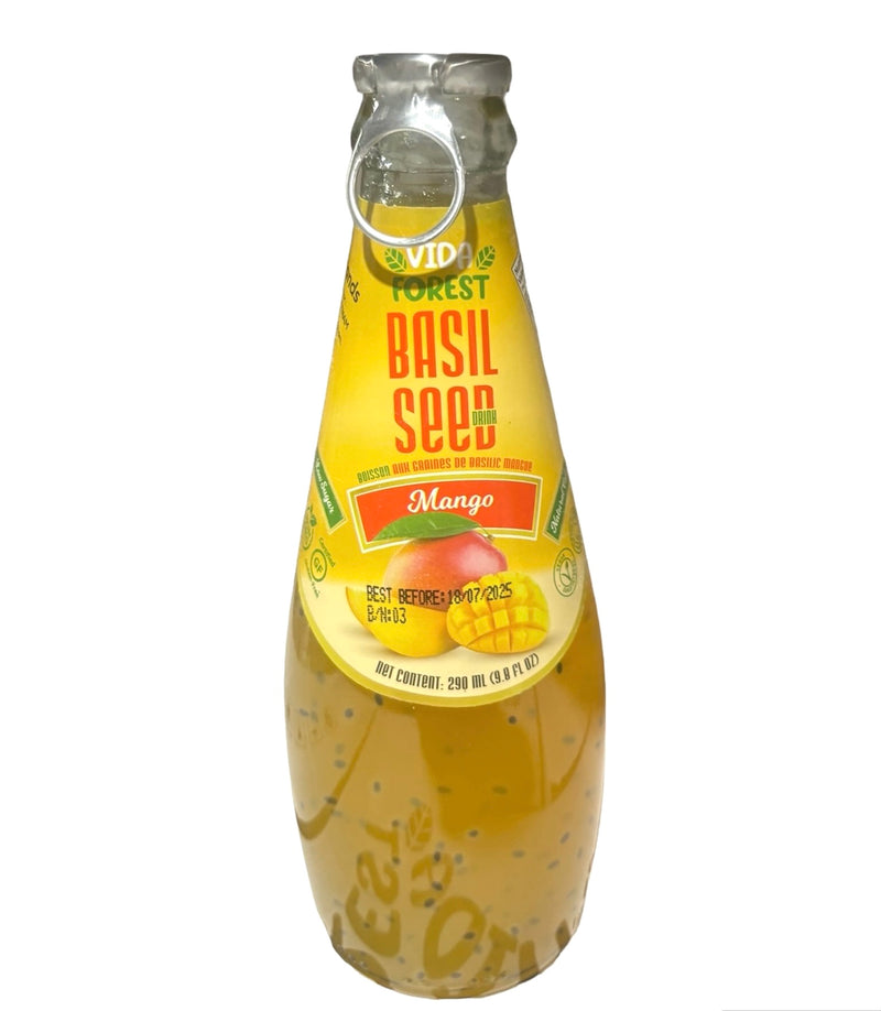 Vida Forest Basil Seed Mango 290ml - (Case of 24)