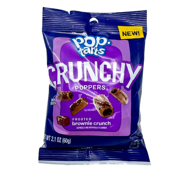 Pop Tarts Crunchy Poppers Frosted Brownie 2.1oz (60g) - 6ct