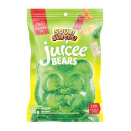 Dare Sour Juicee Bears 200g - Case of 12