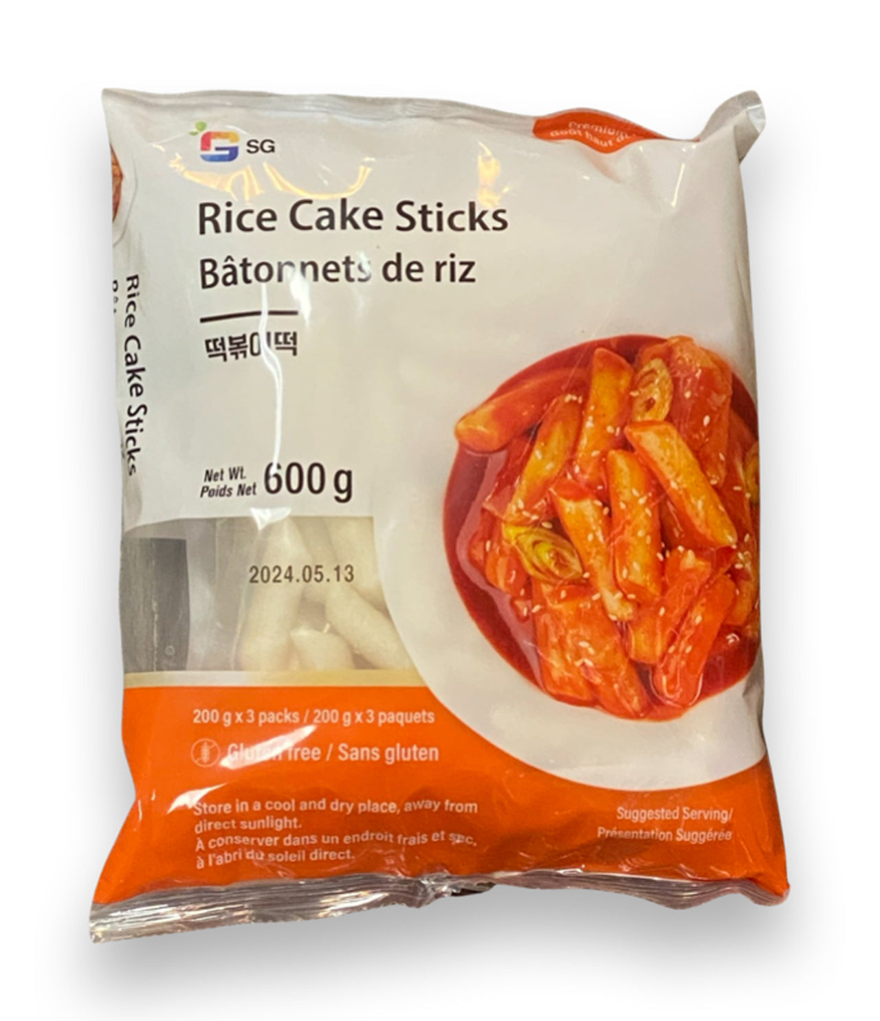 SG Rice Cake Sticks 600g (12 Pack)