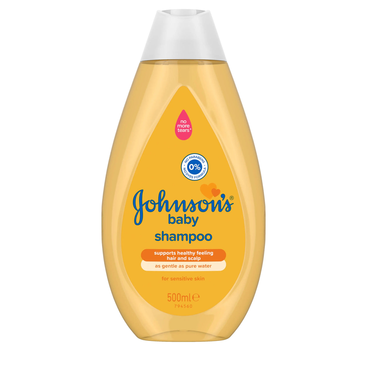 Johnson’s Baby Shampoo 500ml - Case of 3