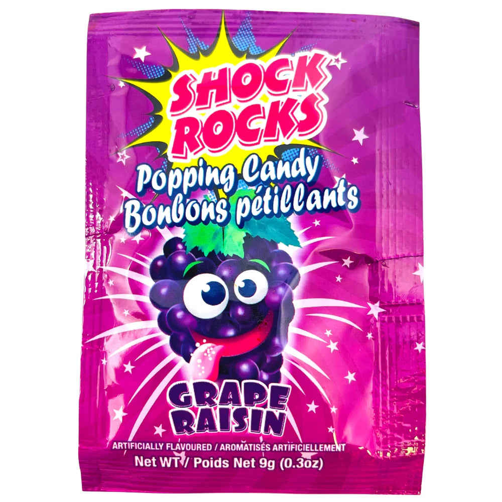 Shock Rocks Popping Grape - 24ct