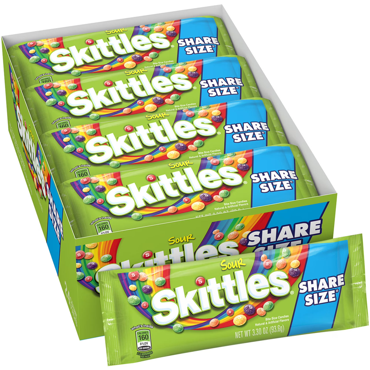 Skittles Sour Share Size 3.3oz - 24ct