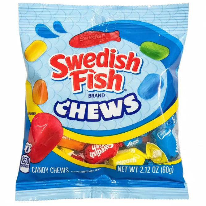 Swedish Fish Chews 2.12oz (60g) - Case of 12