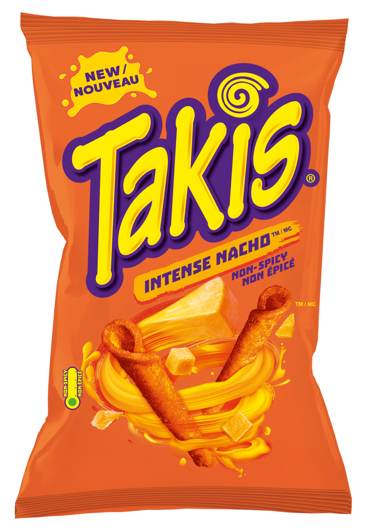 Takis Intense Nacho Non Spicy 80g - Case of 18