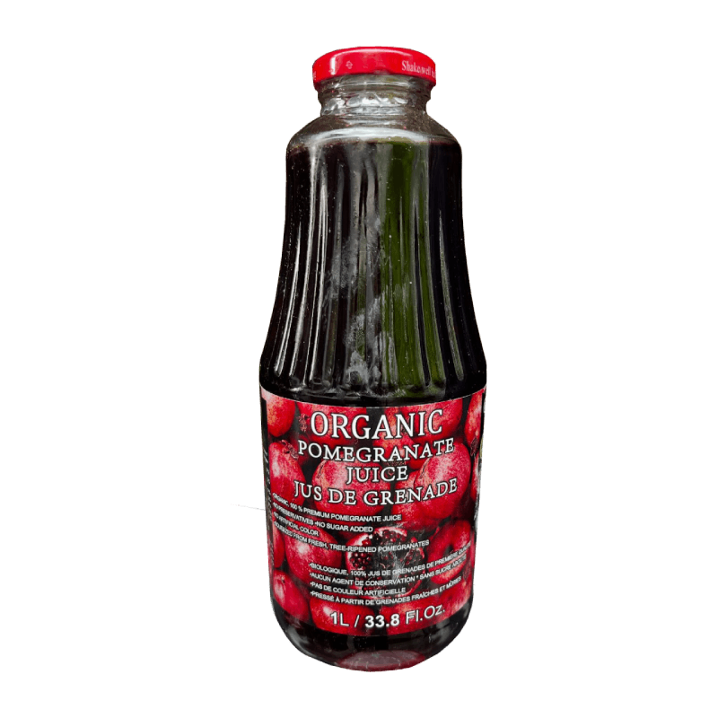 Organic Pomegranate Juice 1L - 6 Pack