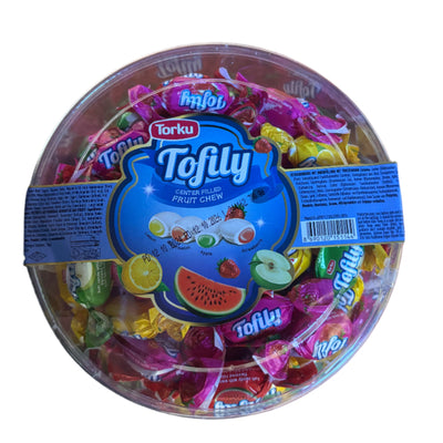 Torku Toffix Tofily Filled Fruit Chew Tub 700g