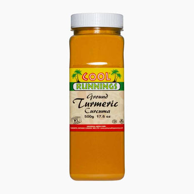 Cool Runnings Ground Turmeric 500g - Case of 12