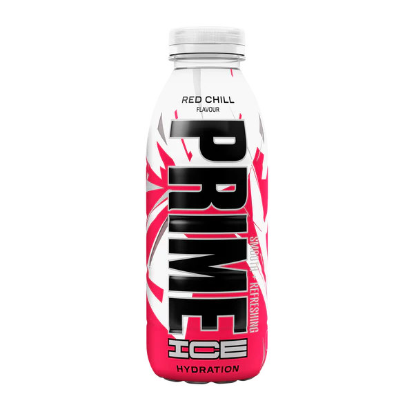 Prime Ice Hydration Red Chill 500ml - Case of 12