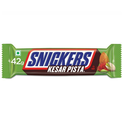 Snickers Kesar Pista Bars 42g - 15ct - India