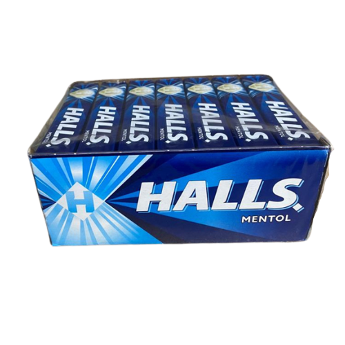Halls Mentol Menthol - 21ct