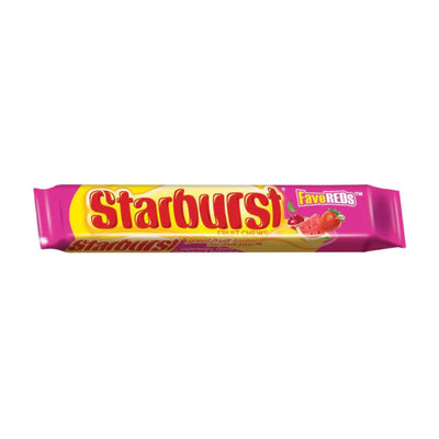 Starburst Fave Reds Fruit Chews 45g (Case of 24) -UK