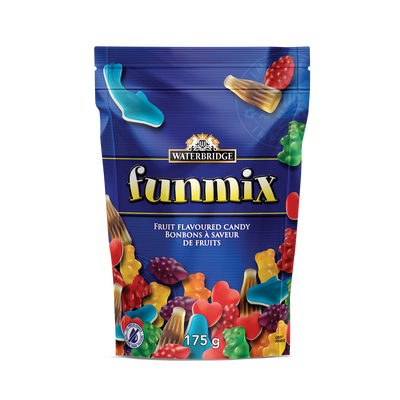 Waterbridge Funmix Sweet Gummy Candy 175g (Case of 15)