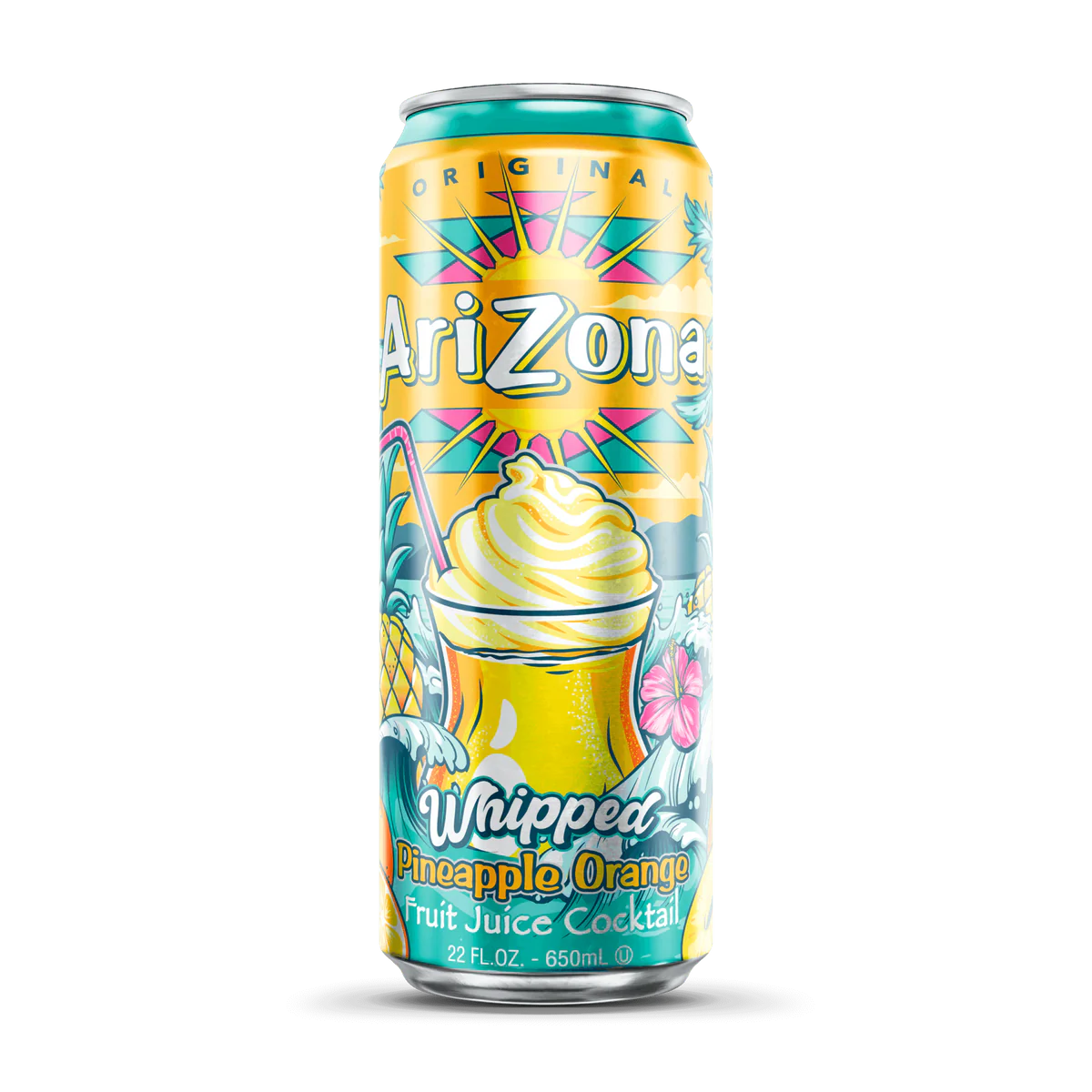 Arizona Whipped Pineapple Orange 22oz - Case of 24