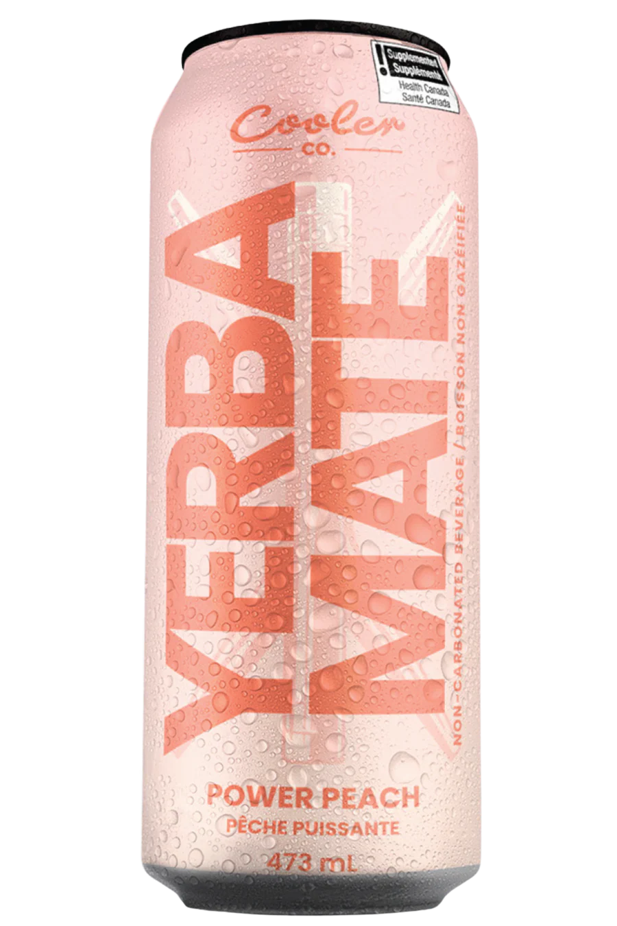 Cooler Co. Yerba Mate Power Peach 473ml - Case of 12
