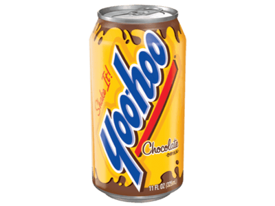 Yoo-hoo Chocolate Drink Cans