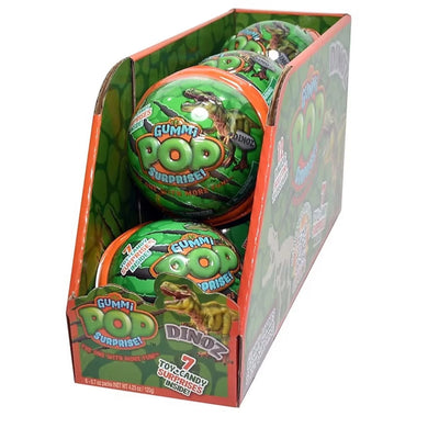Gummi Pop Surprise! Dinoz Candy - 6ct
