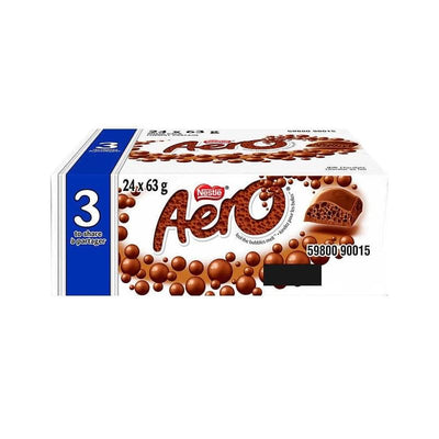 Aero Milk Chocolate King Size 63g - Case of 24