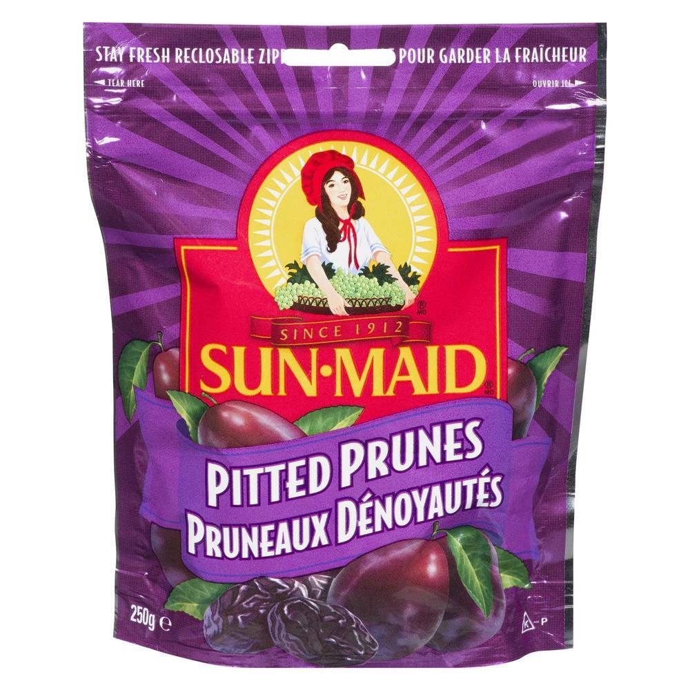 Sunmaid Pitted Prunes 250g - 8 Pack