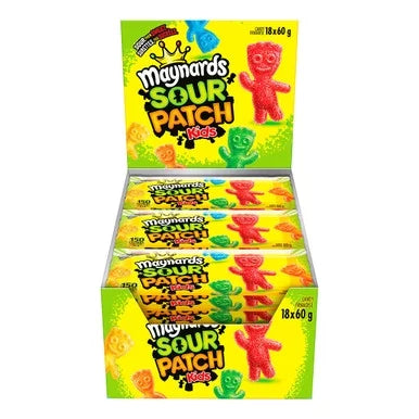 Sour Patch Kids Candy 60g - 18ct