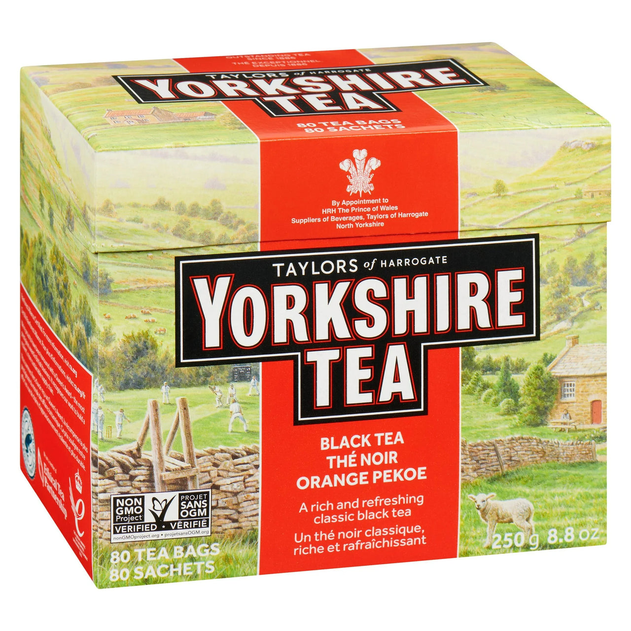 Yorkshire Tea Black Tea Orange Pekoe 250g - 80ct
