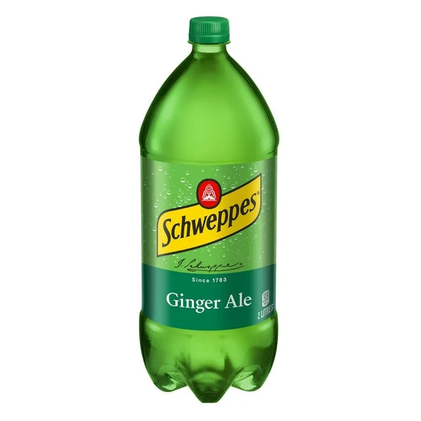 Schweppes Ginger Ale 2L (Case of 8)(BB.Dec.22.25)