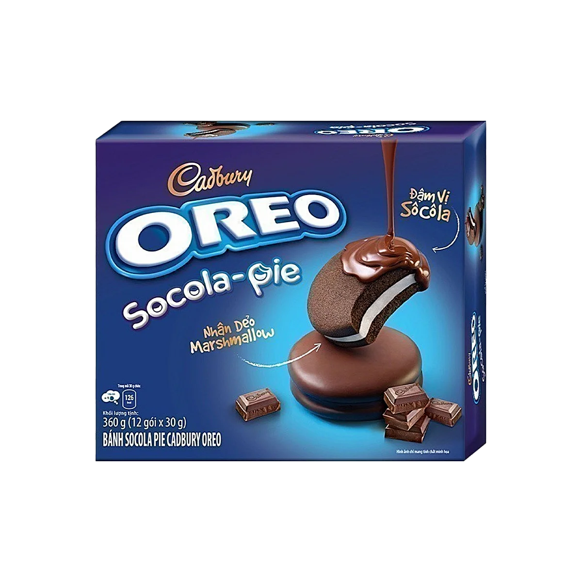 Oreo Socola-Pie 360g - 8ct (Vietnam)