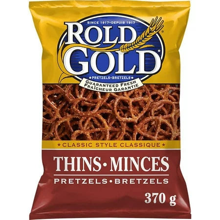 Rold Gold Pretzel Thins 370g - 12 Pack