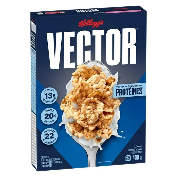 Kellogg's Vector Cereal 400g - Case of 12