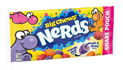 Nerds Big Chewy Candy Share Pouch 113g - 12ct
