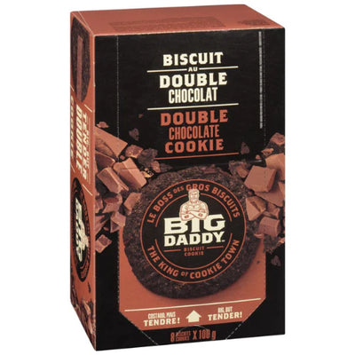 Big Daddy Double Chocolate Cookie 100g - 8ct
