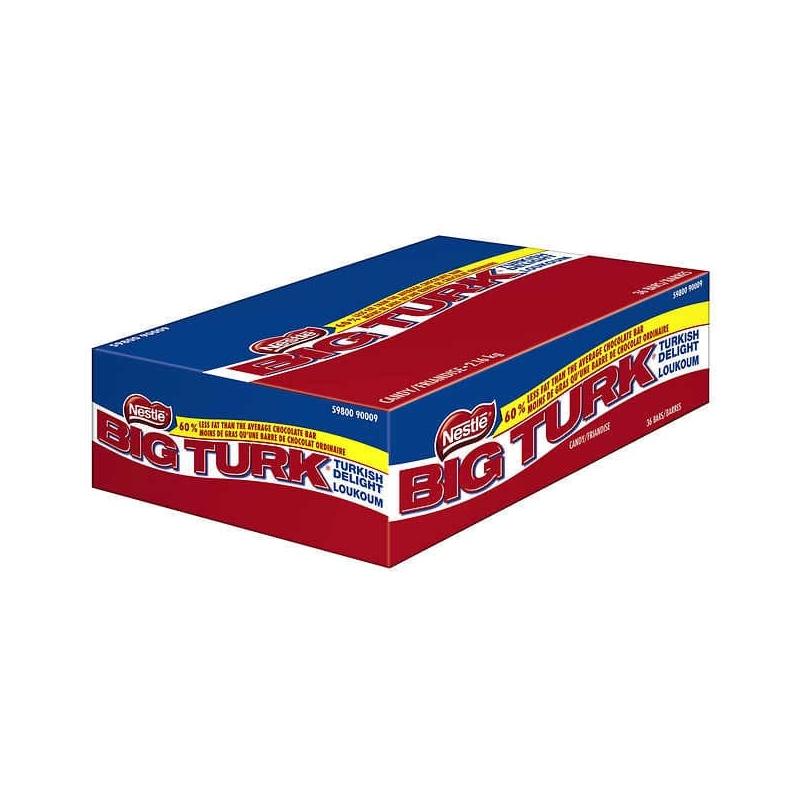 Big Turk Chocolate Bar 60g - 36ct