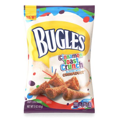 Bugles Cinnamon Toast Crunch .85g (Case of 6)