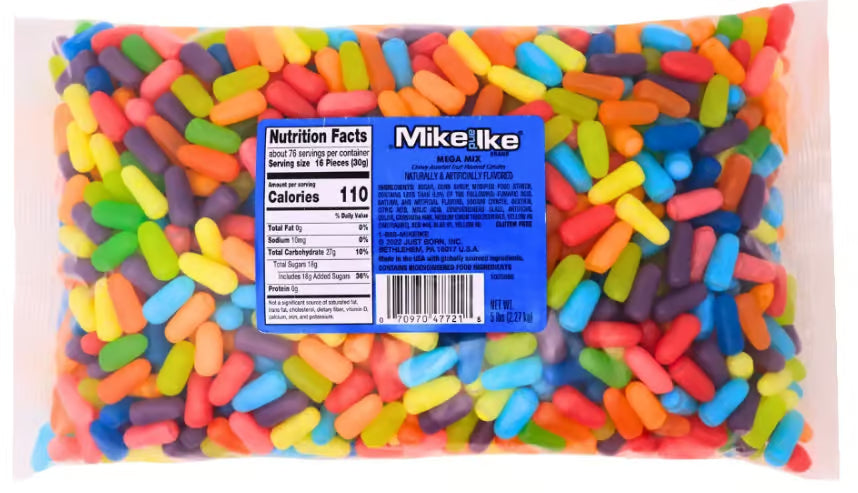 Mike & Ike Mega Mix 2.27kg