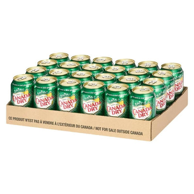 Canada Dry Ginger Ale 355ml Can - Case of 24
