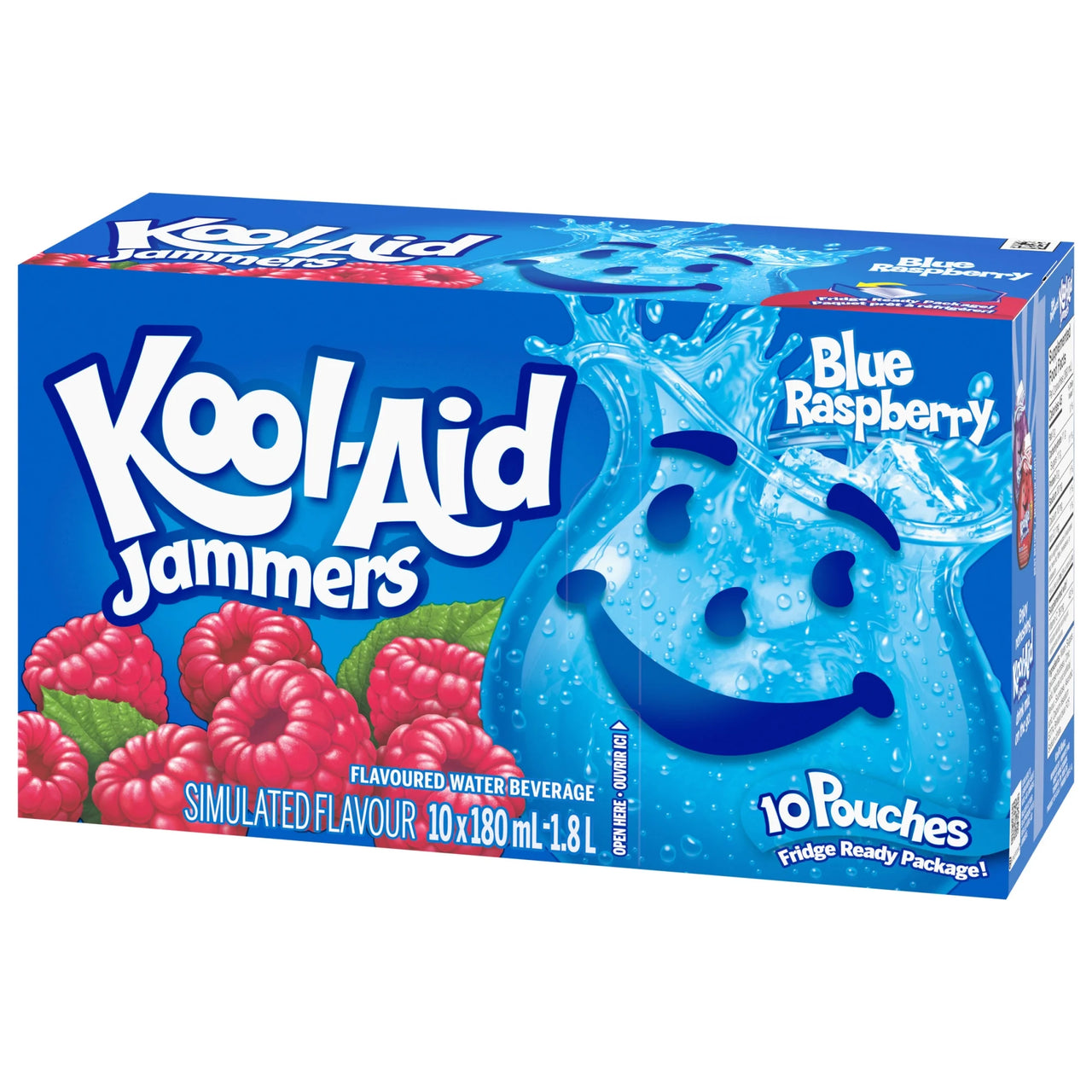 Kool-Aid Jammers Blue Raspberry 180ml - Case of 10