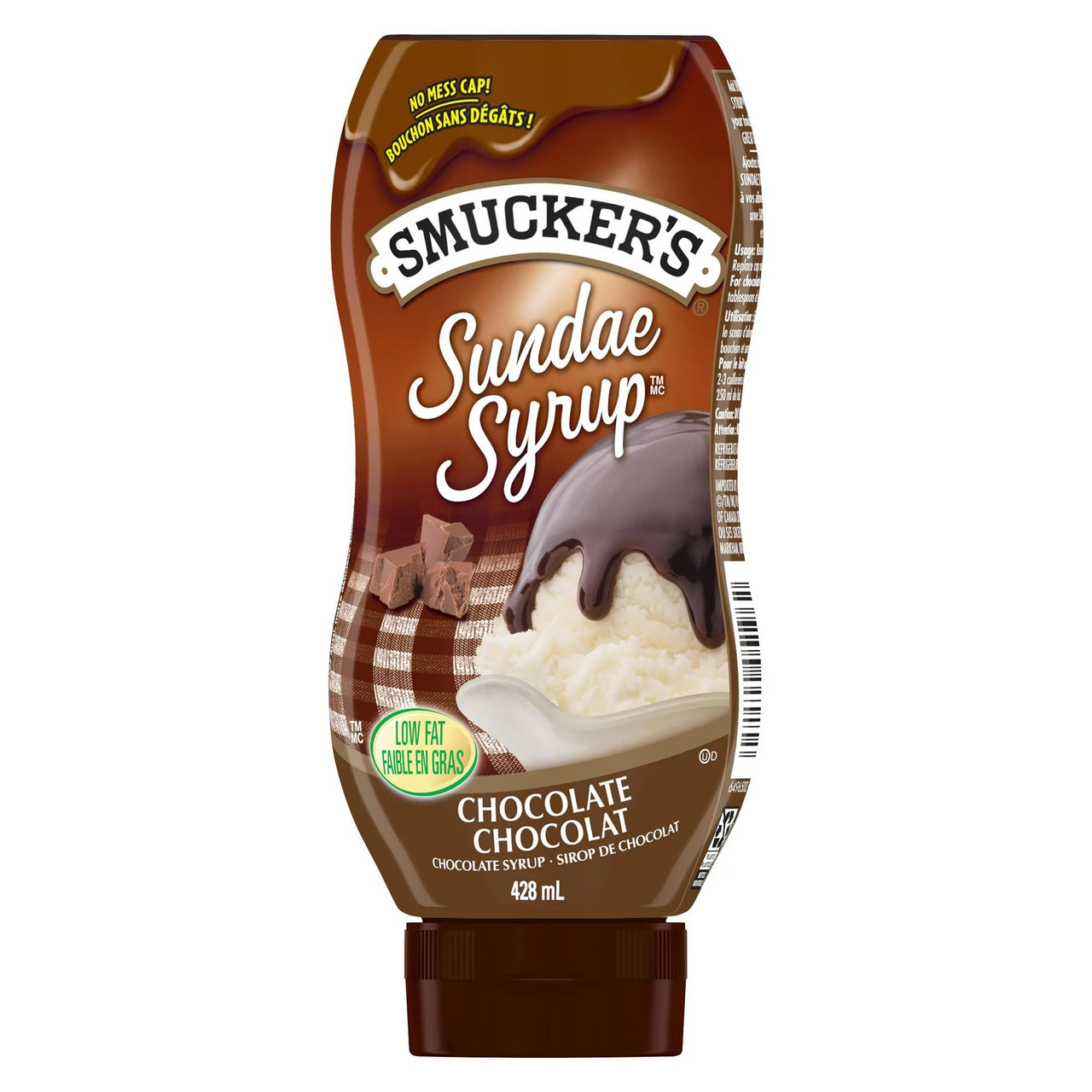 Smucker’s Sundae Syrup Chocolate 428ml (Case of 12)